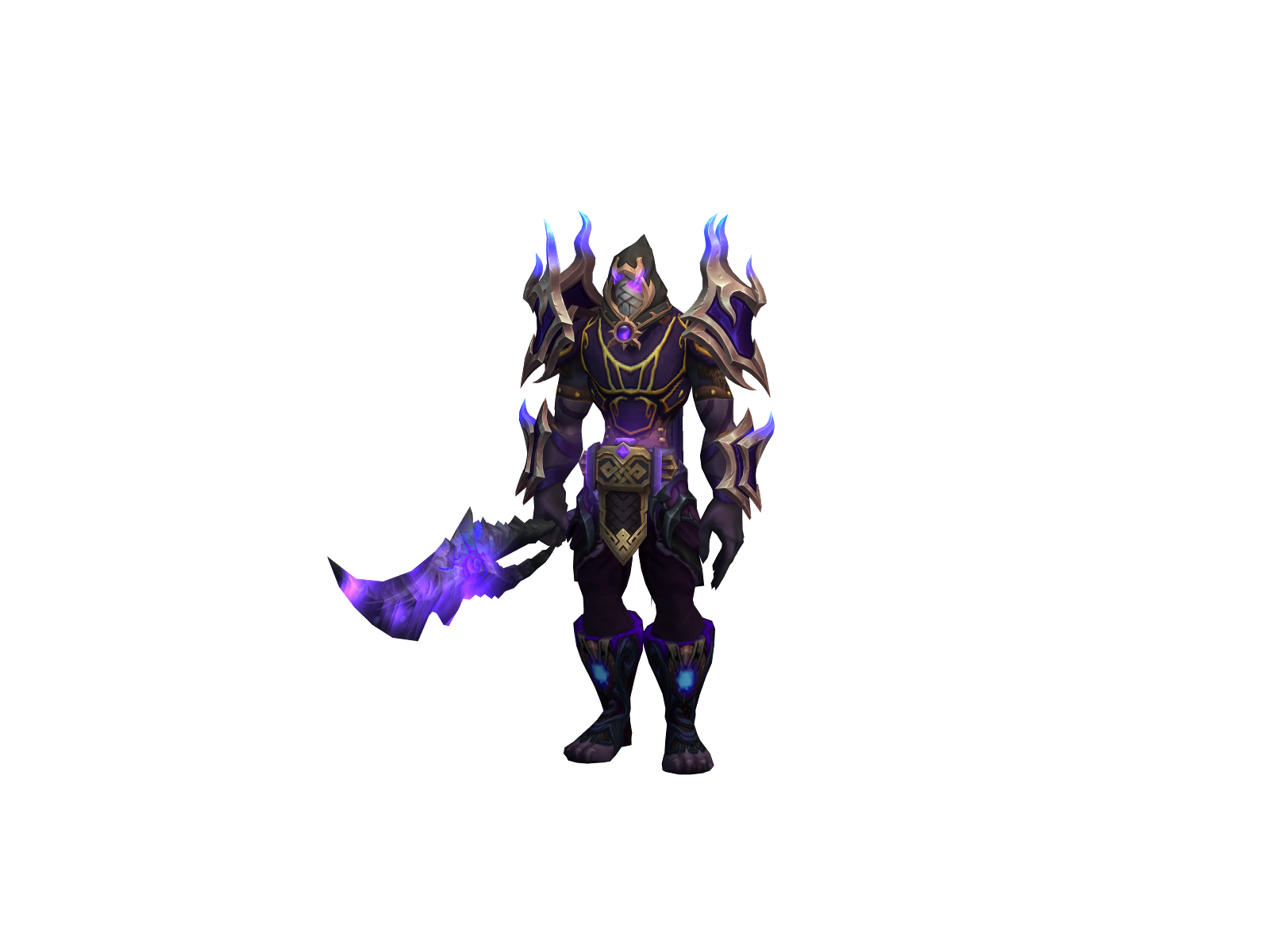Makvelli 3D character render
