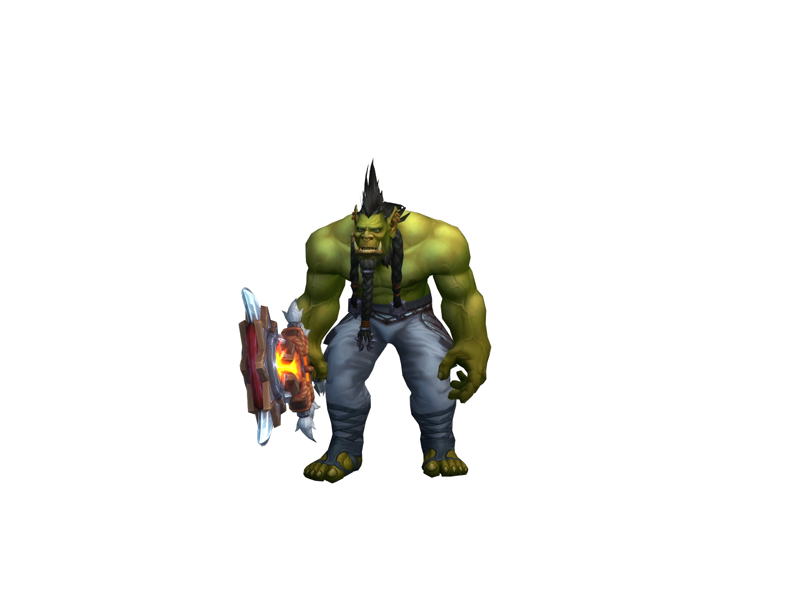 Huntïng 3D character render