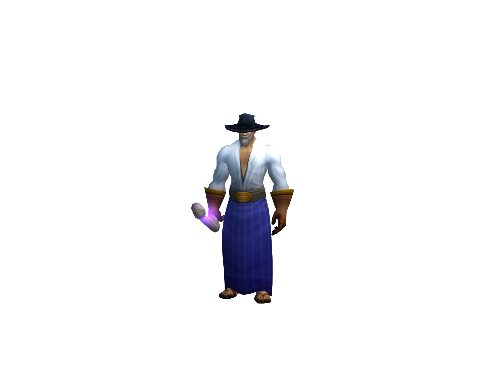 Wazlock 3D character render