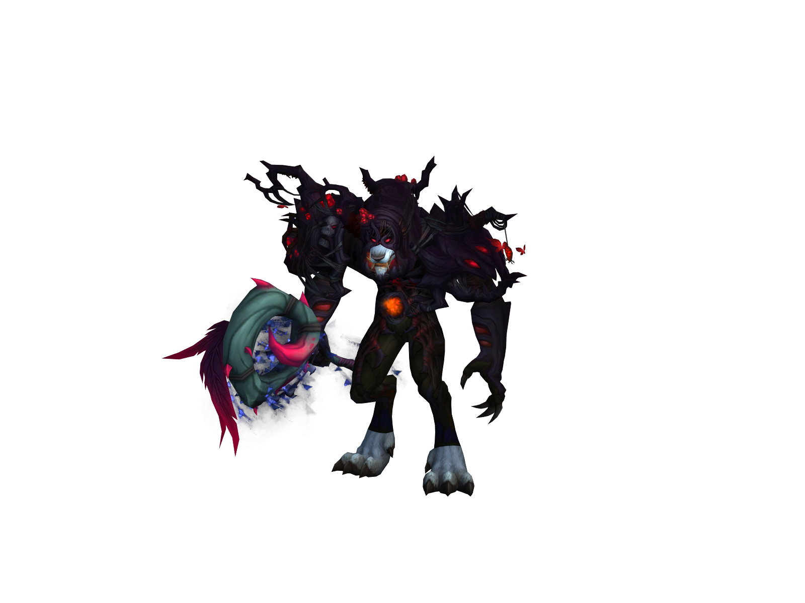 Damnimal 3D character render
