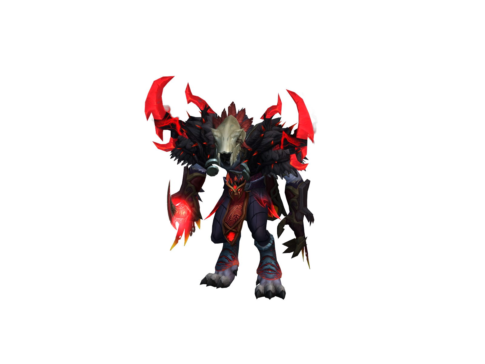 Merimil 3D character render