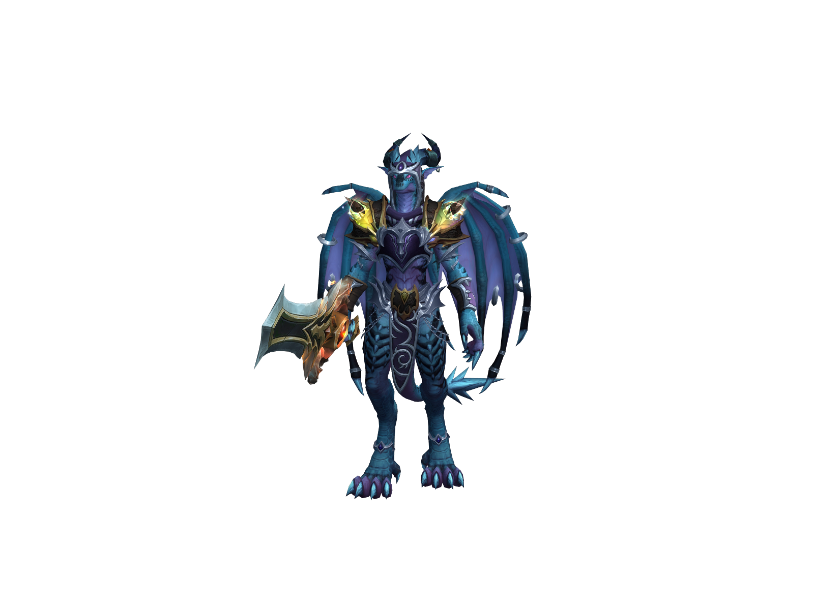 Dragondesnut 3D character render