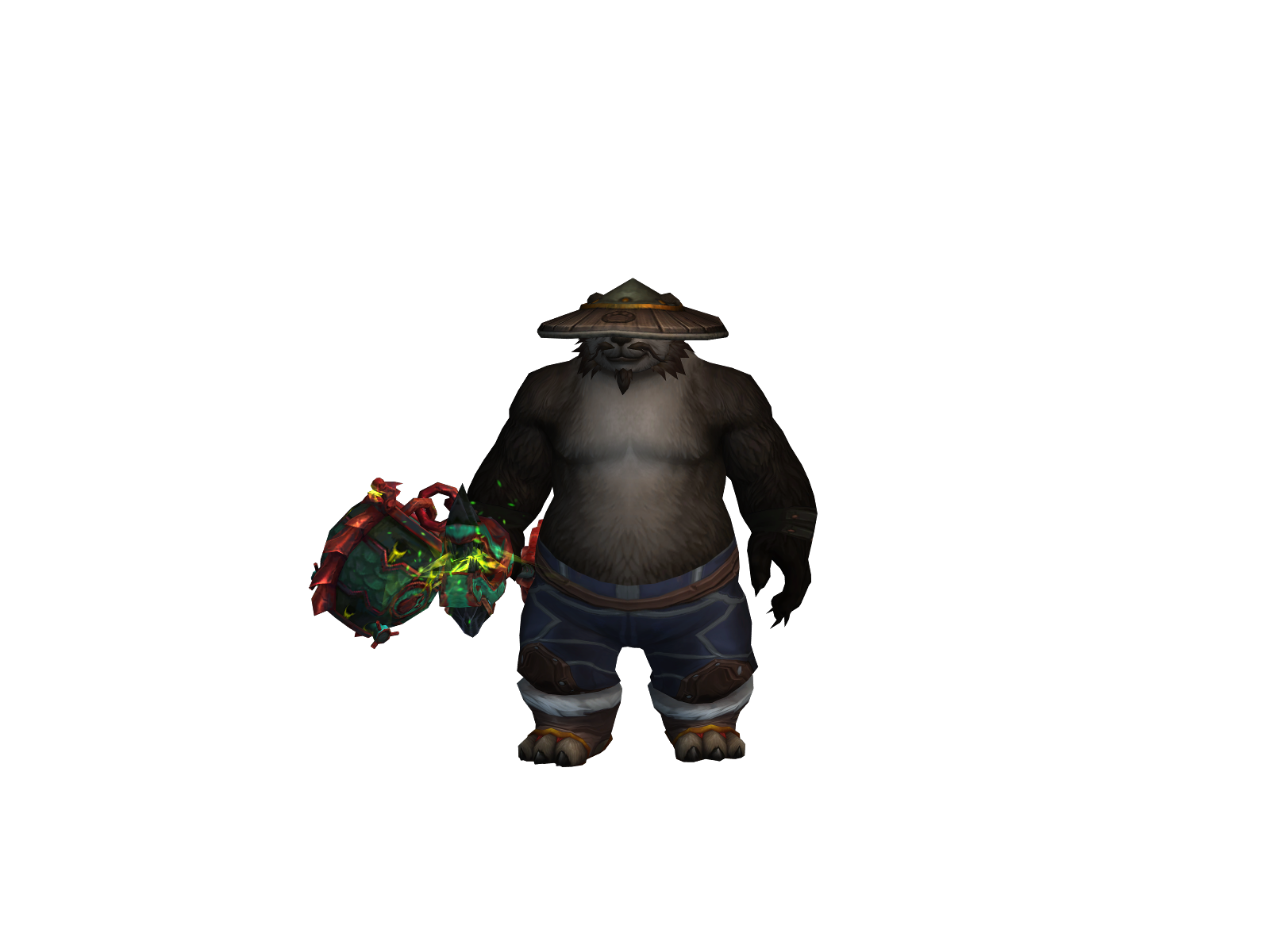 Itsmemonk 3D character render