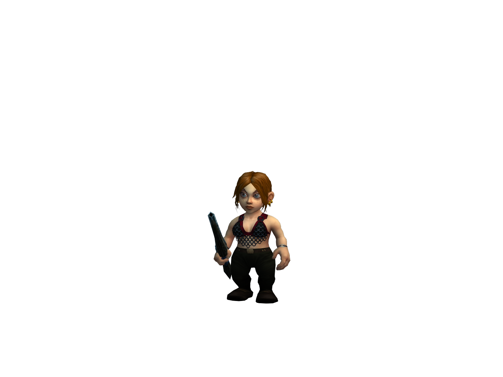 Dîe 3D character render