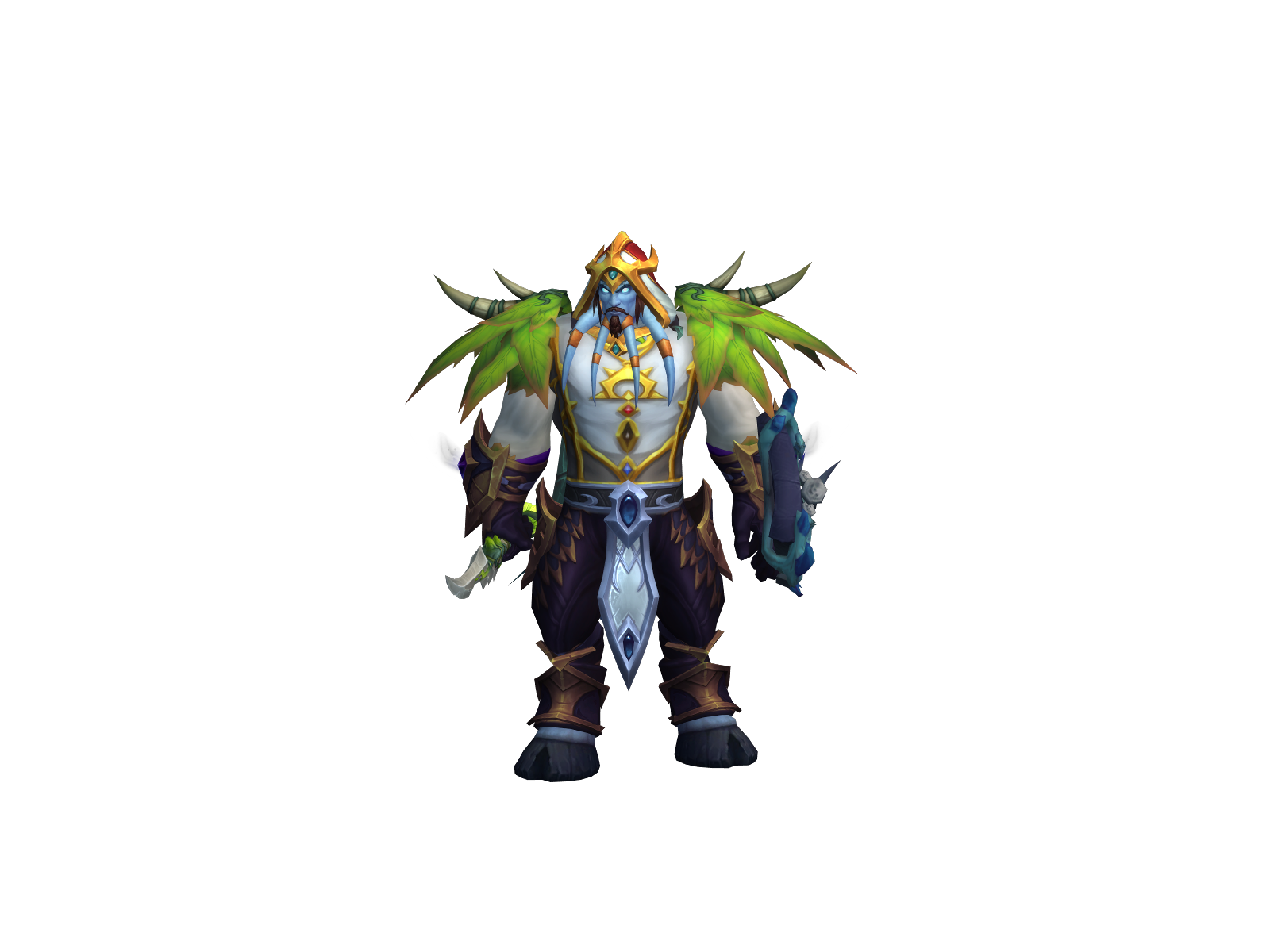 Earthcrits 3D character render