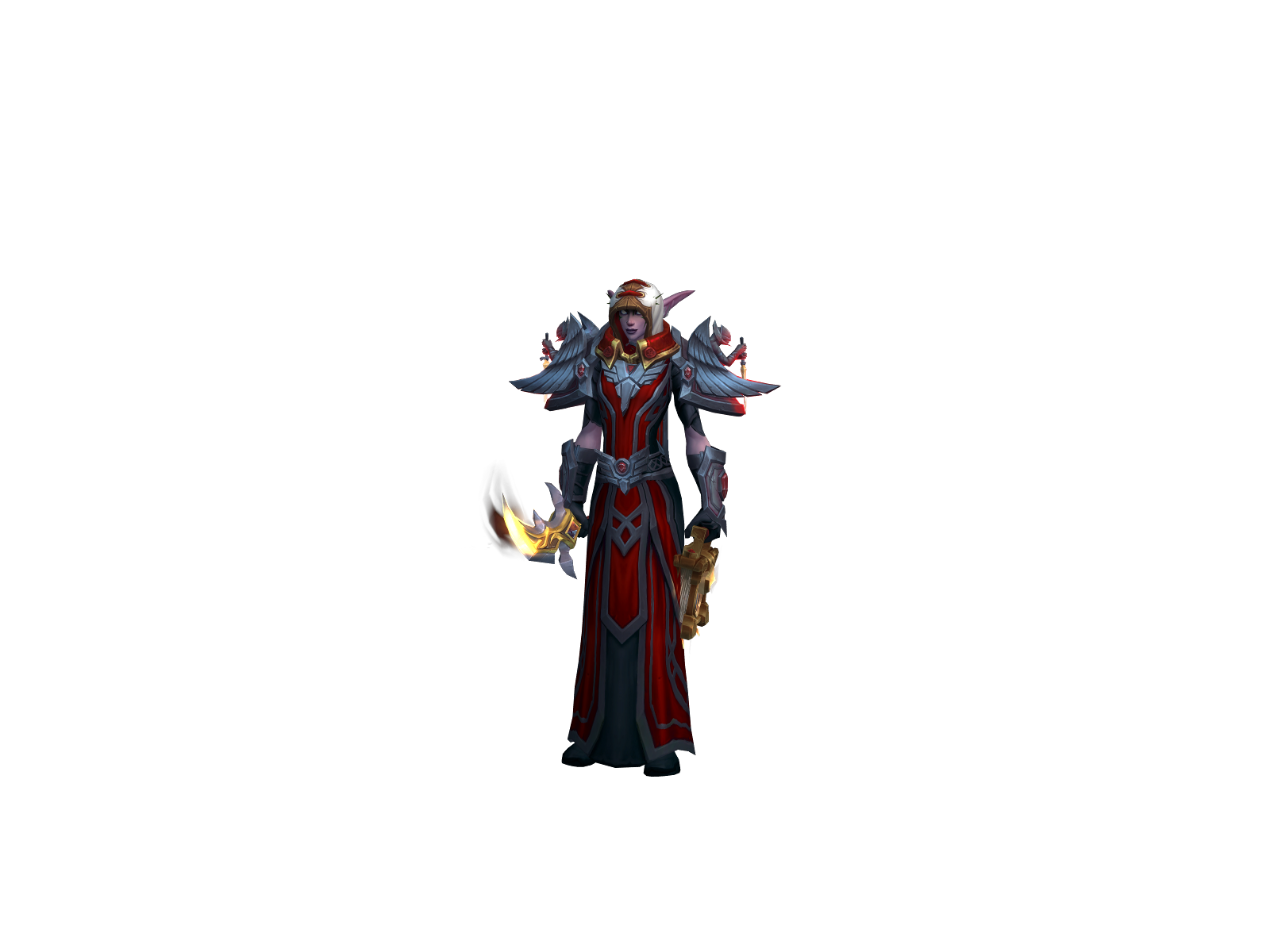 Lyrea 3D character render
