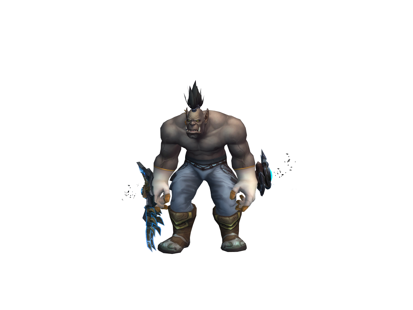 Päku 3D character render