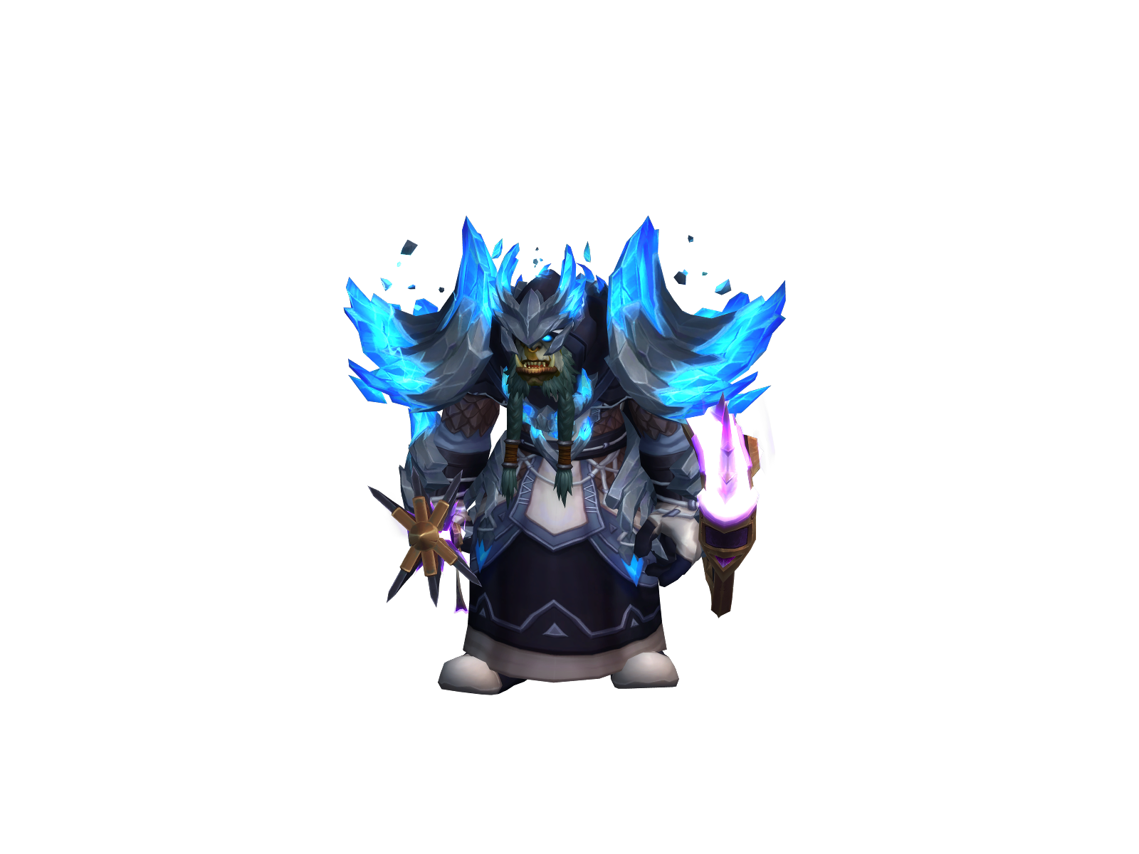 Riptide 3D character render