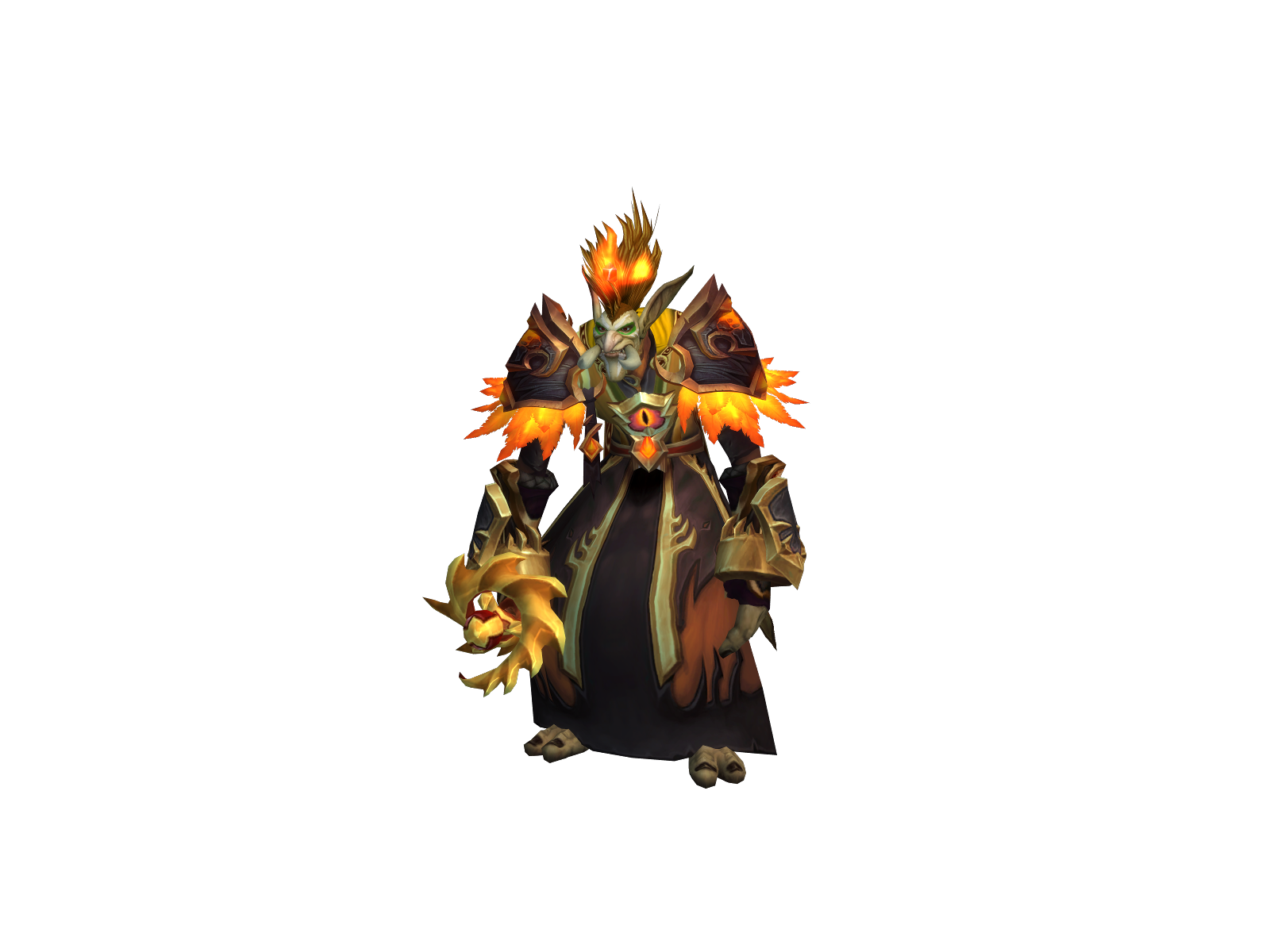 Babasmoke 3D character render