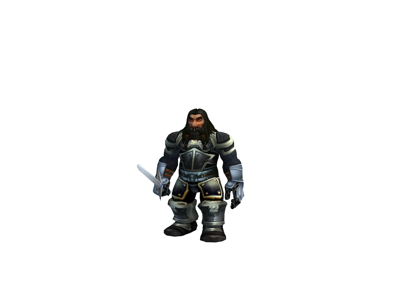 Grundyshale 3D character render