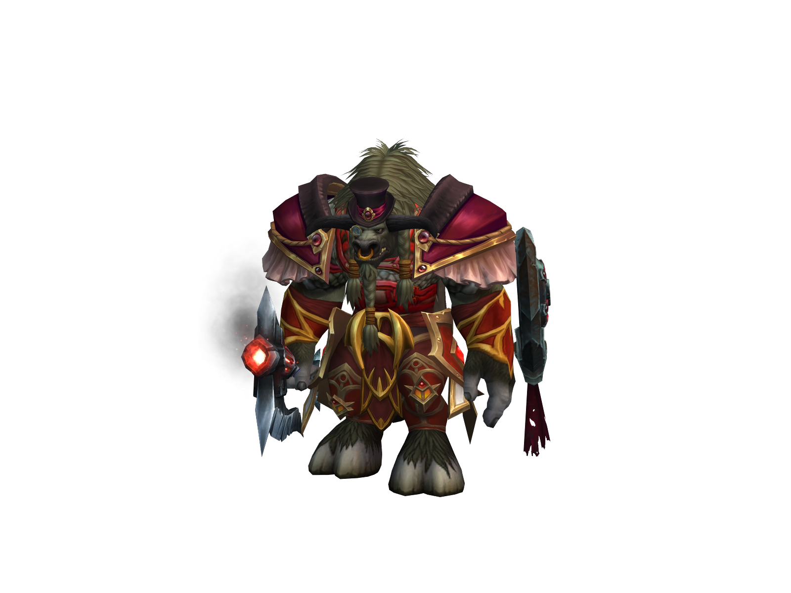 Babashango 3D character render