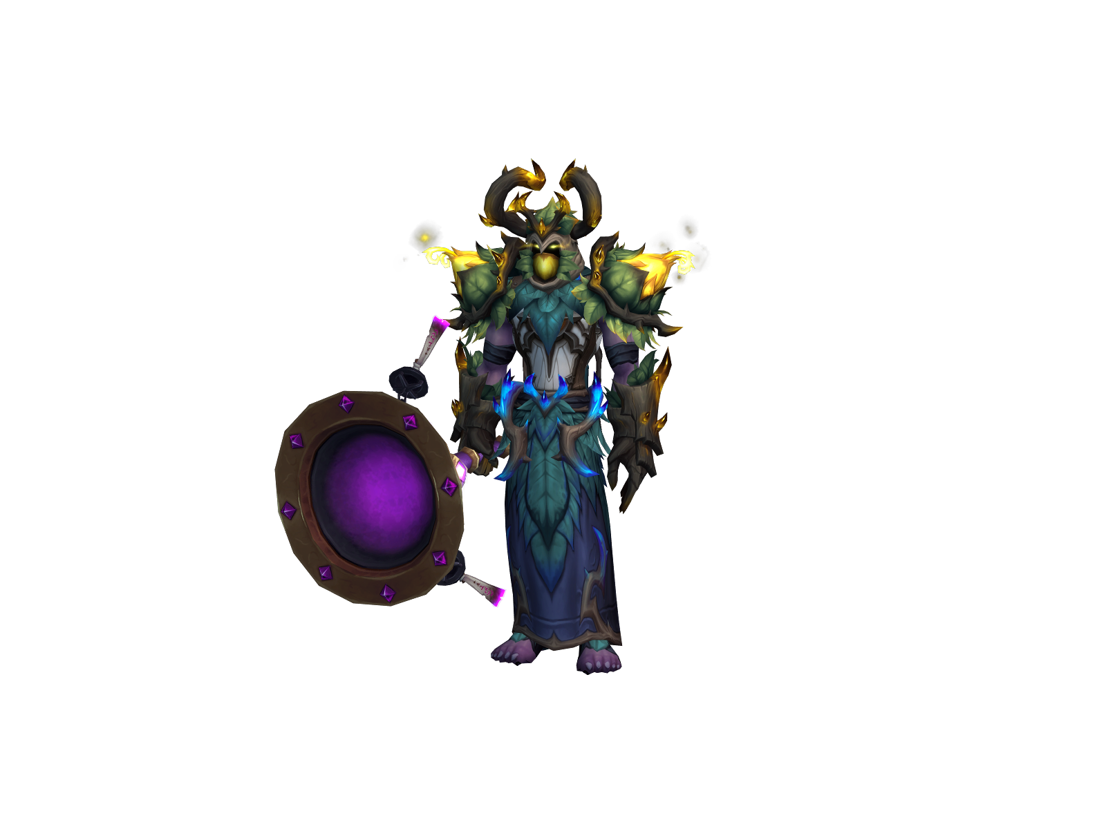 Ellassar 3D character render