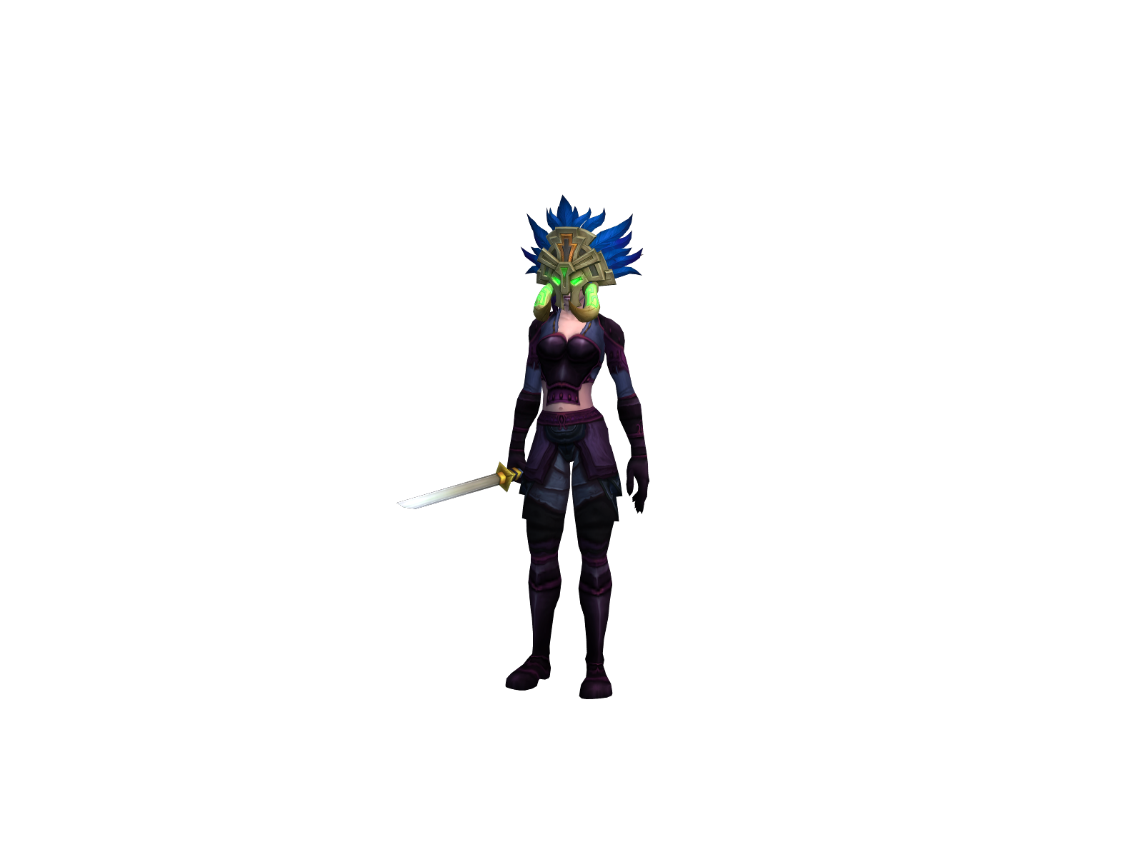 Julius 3D character render