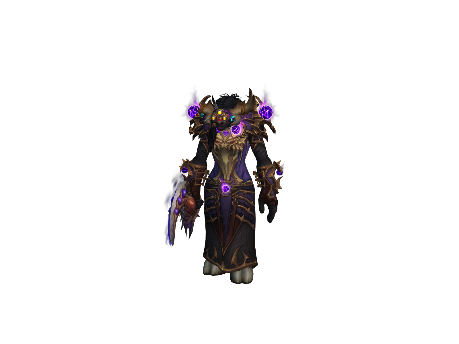 Dispersion 3D character render