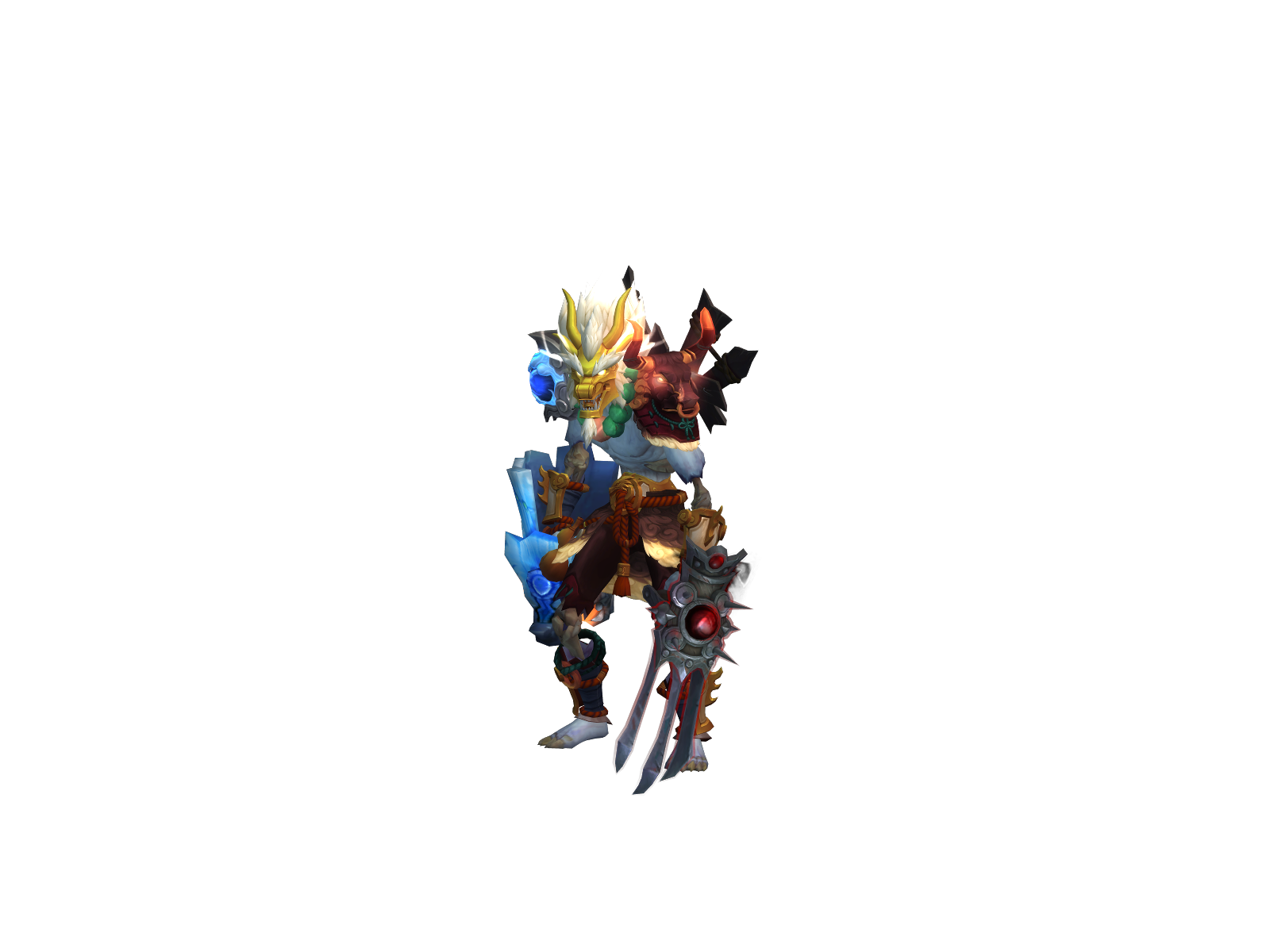 Fleezai 3D character render