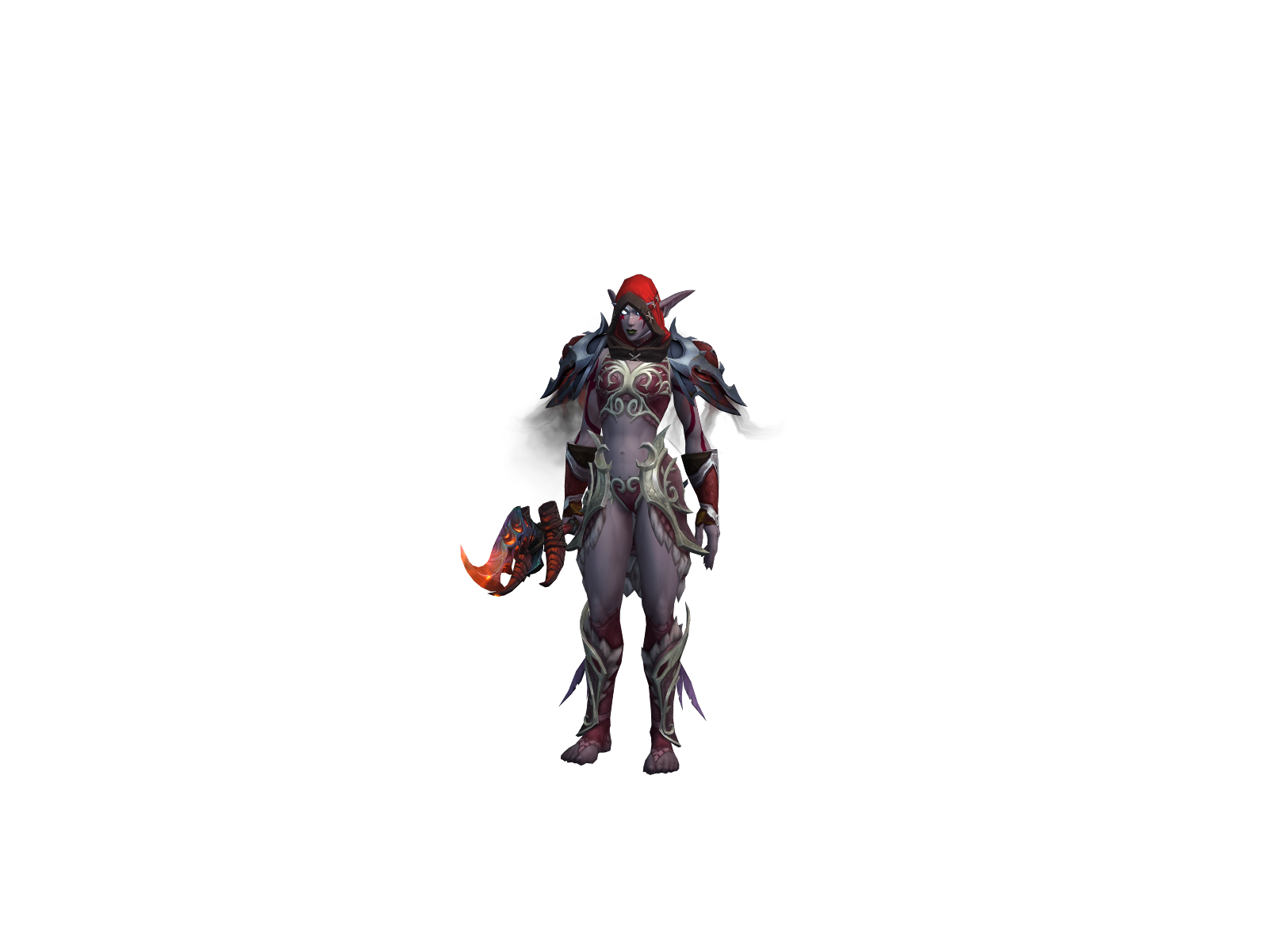 Kashra 3D character render