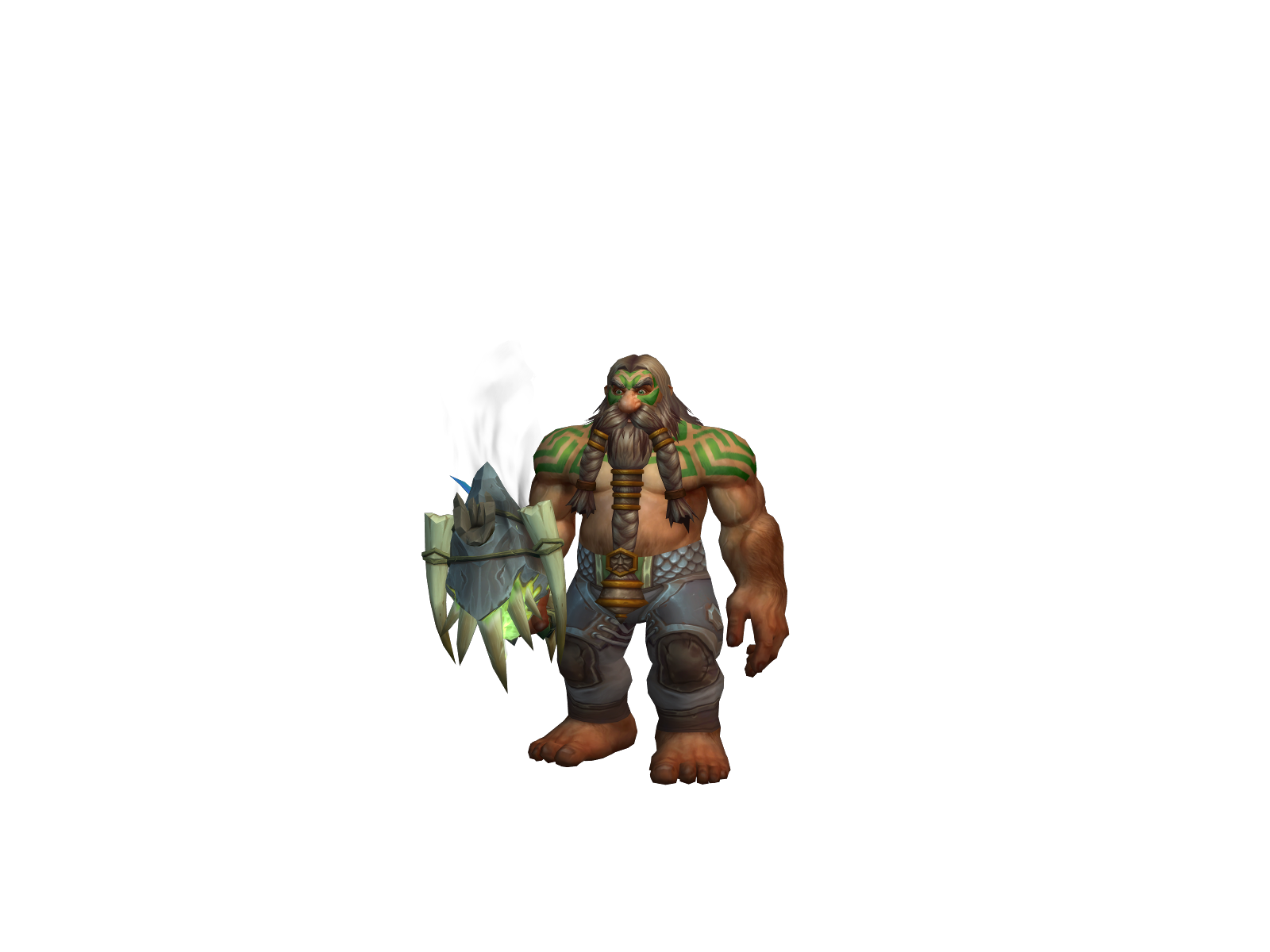 Hammerhelm 3D character render