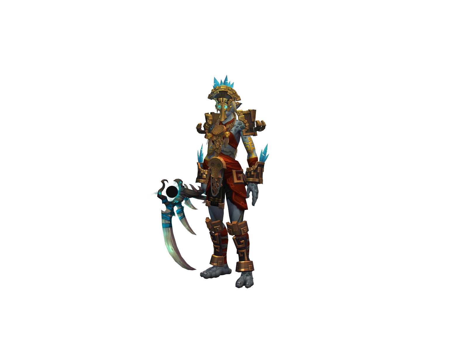 Nazuka 3D character render