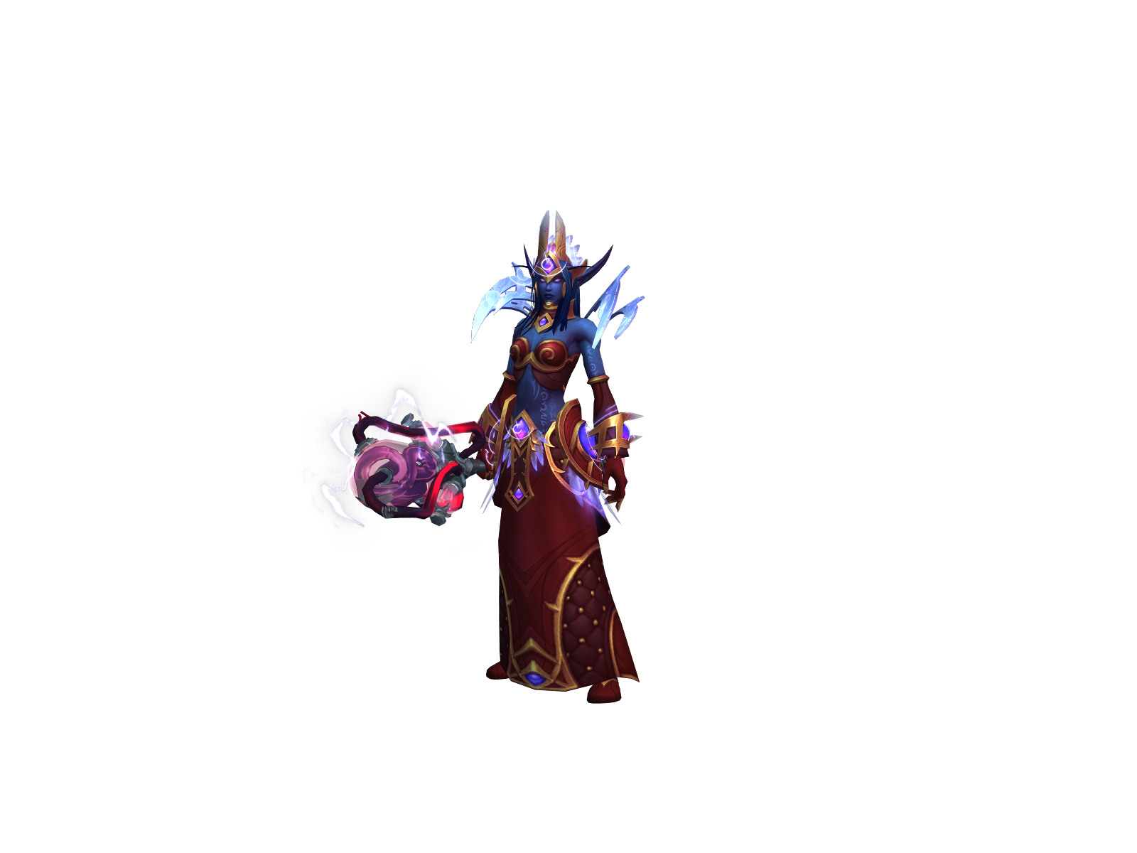 Isabellio 3D character render