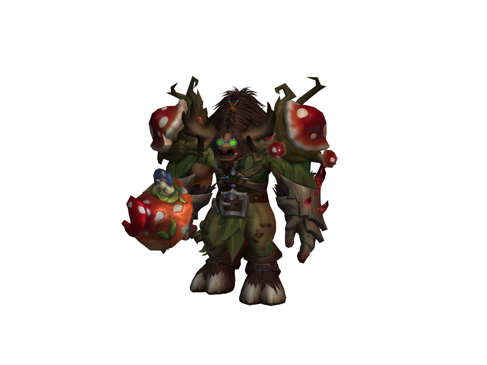Treedurid 3D character render