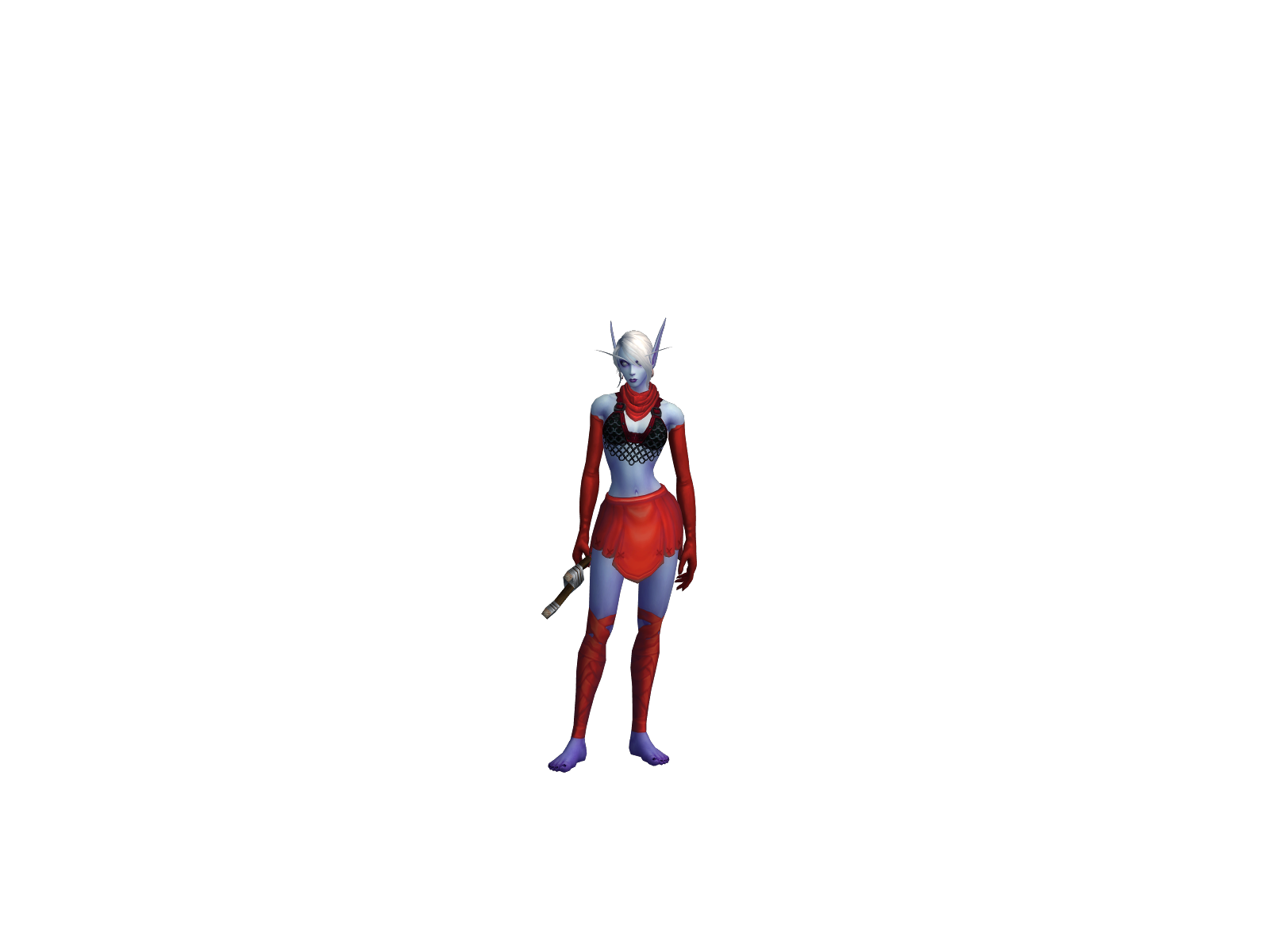 Olaris 3D character render