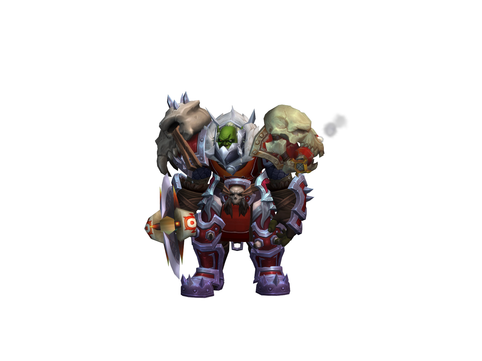 Gorash 3D character render