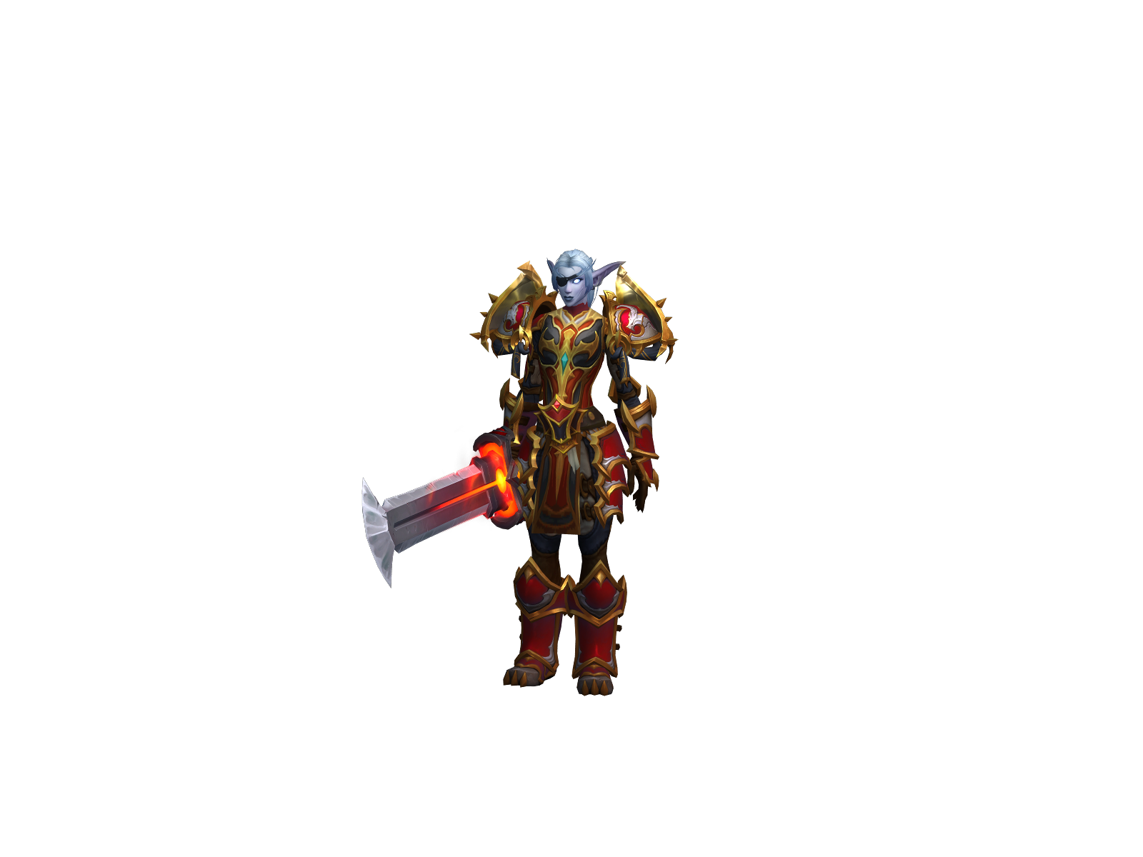 Helion 3D character render