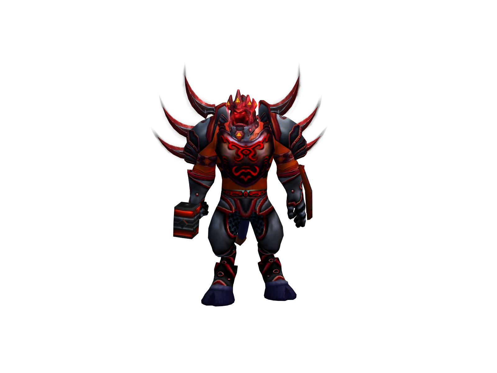 Delt 3D character render