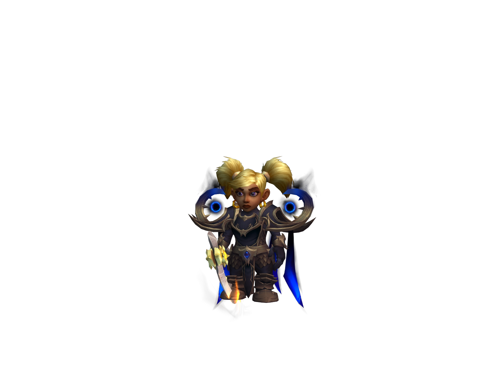 Minipenance 3D character render