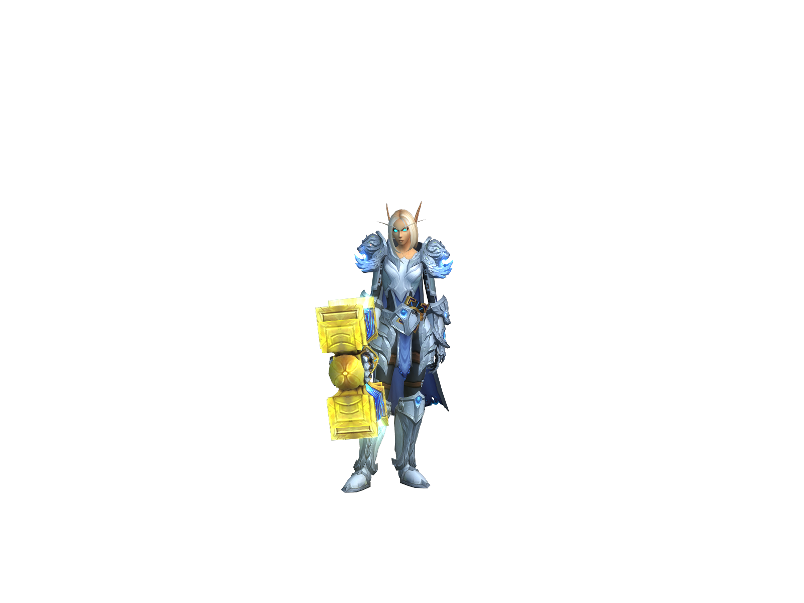 Cåstiel 3D character render