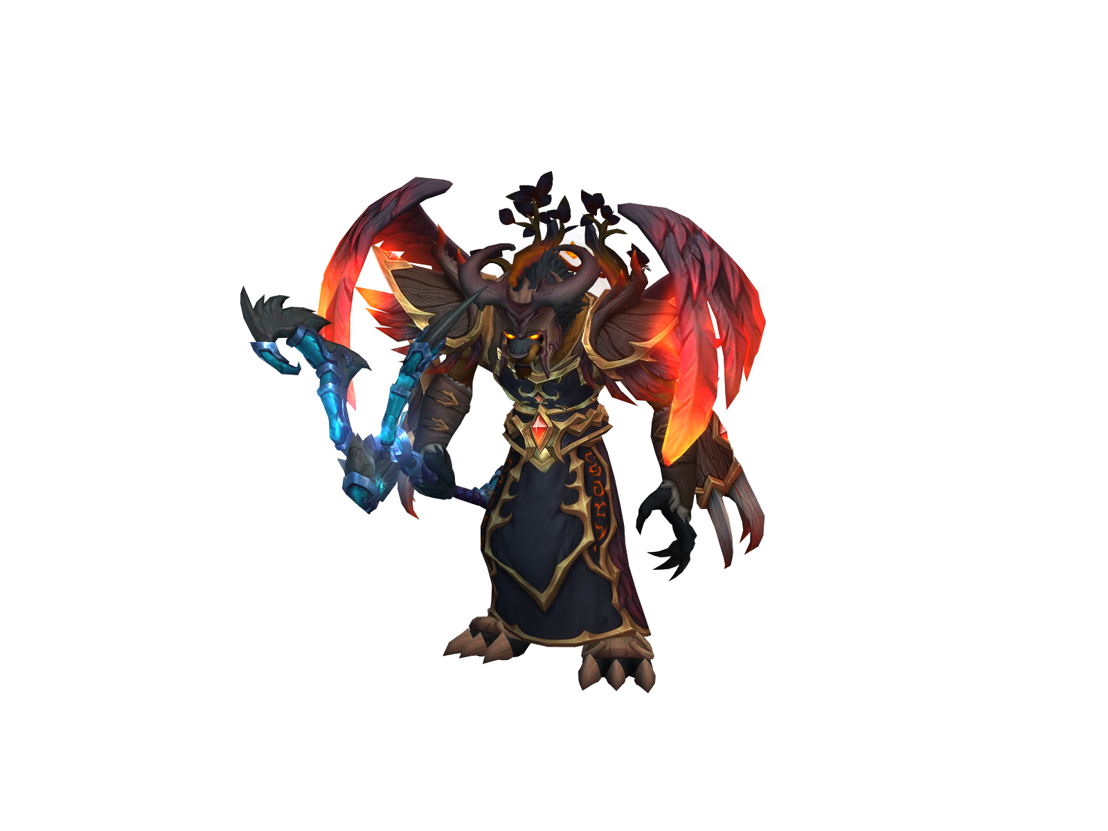 Paum 3D character render