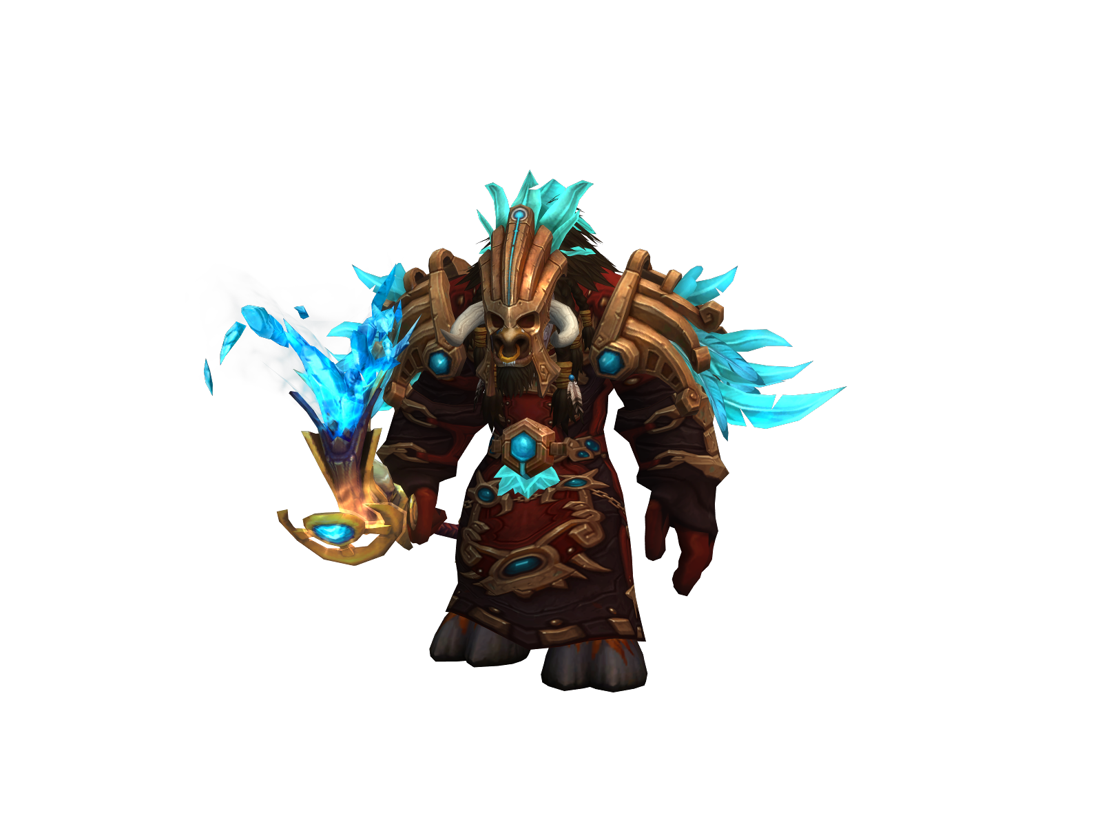 Spiralist 3D character render