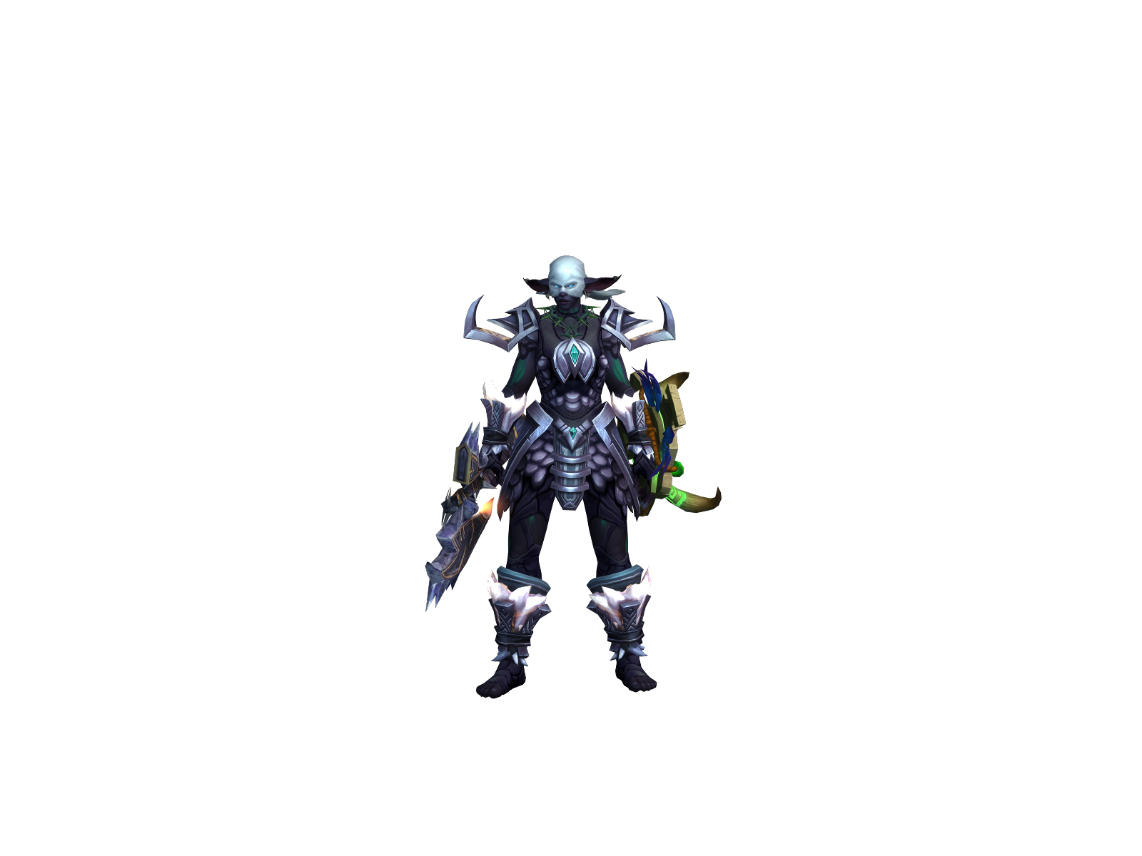 Anotherelf 3D character render