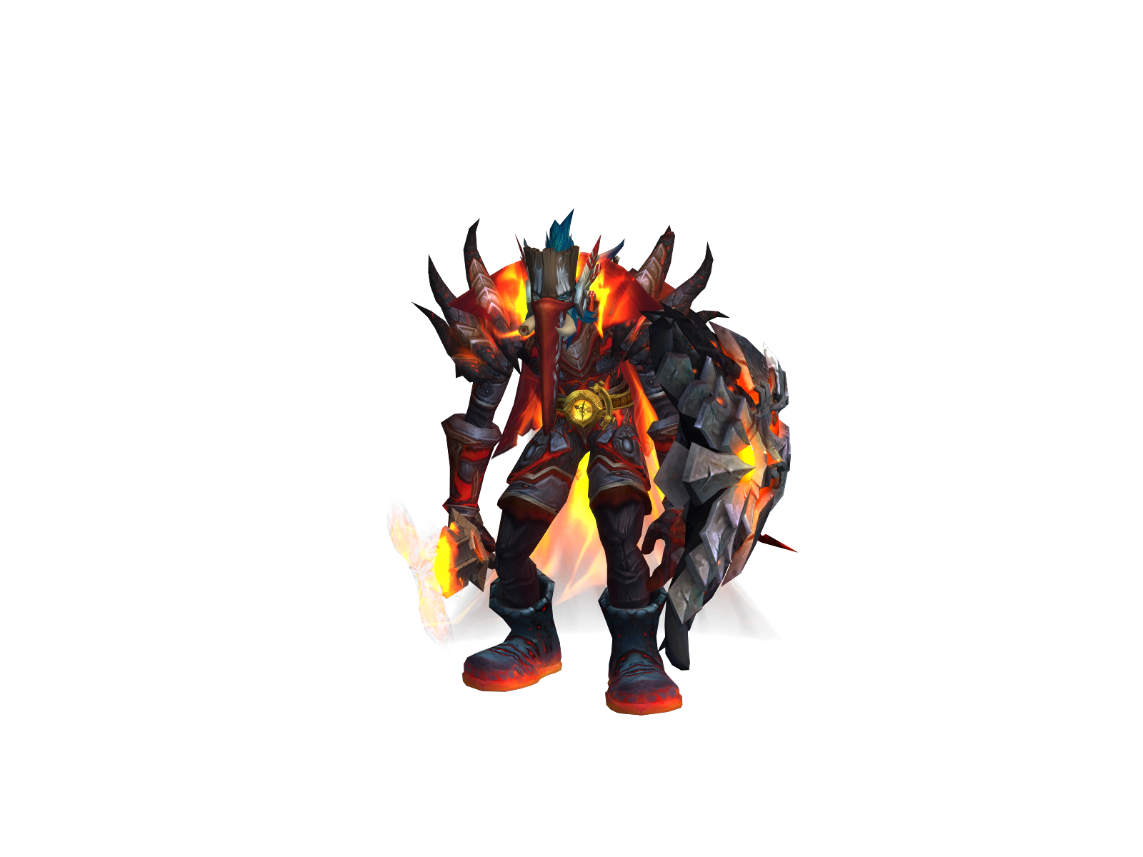Schneè 3D character render