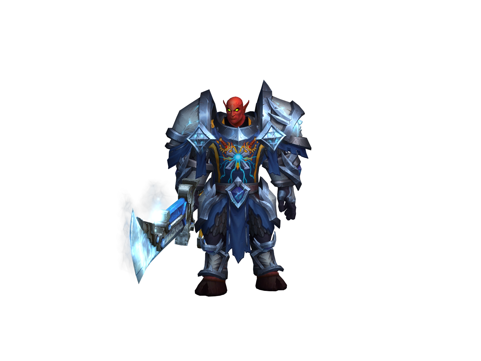 Snowcrest 3D character render