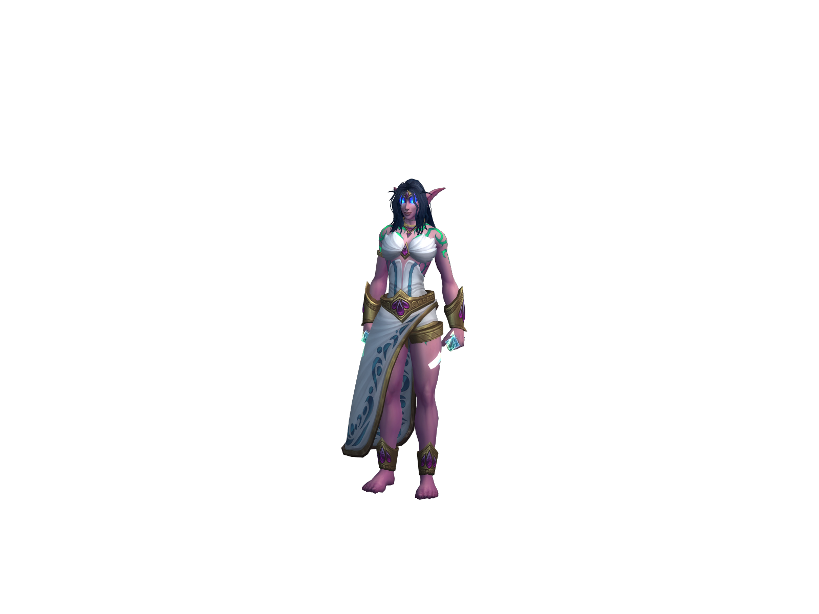 Cloo 3D character render