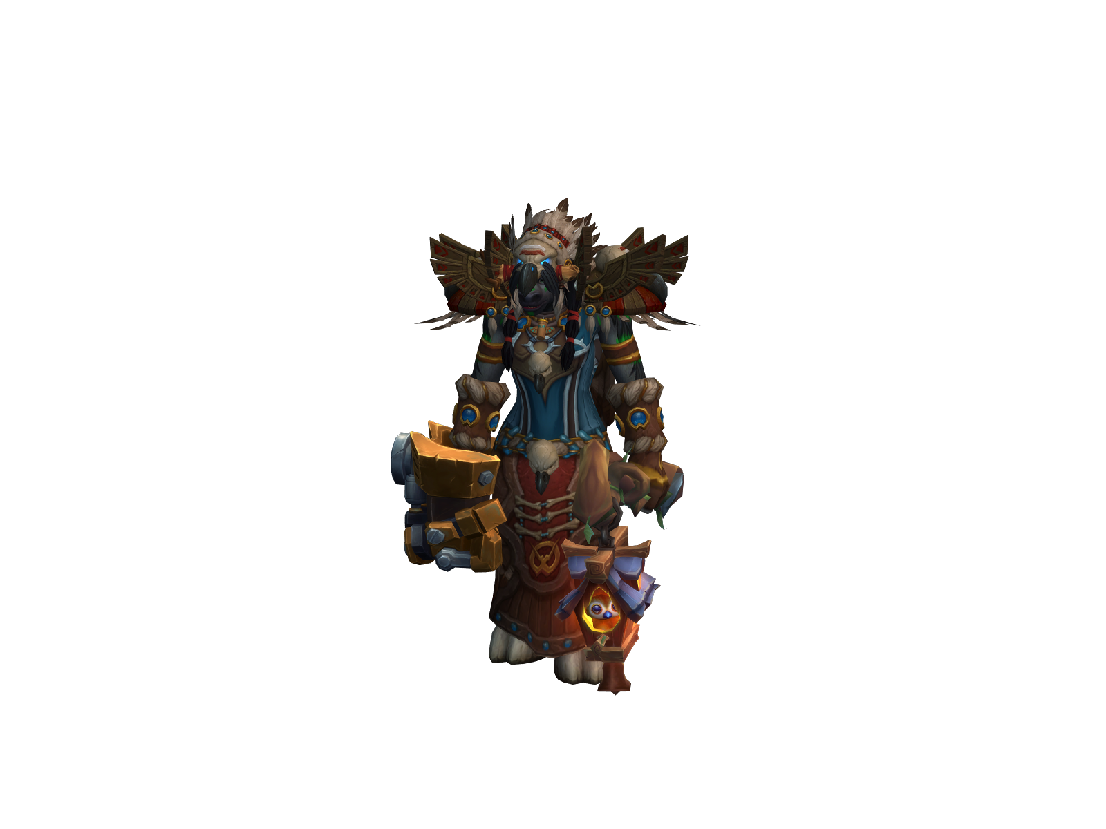 Itky 3D character render