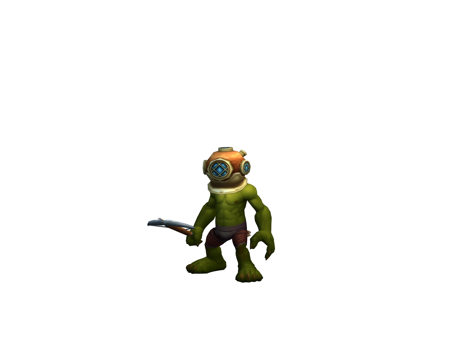 Dinodan 3D character render