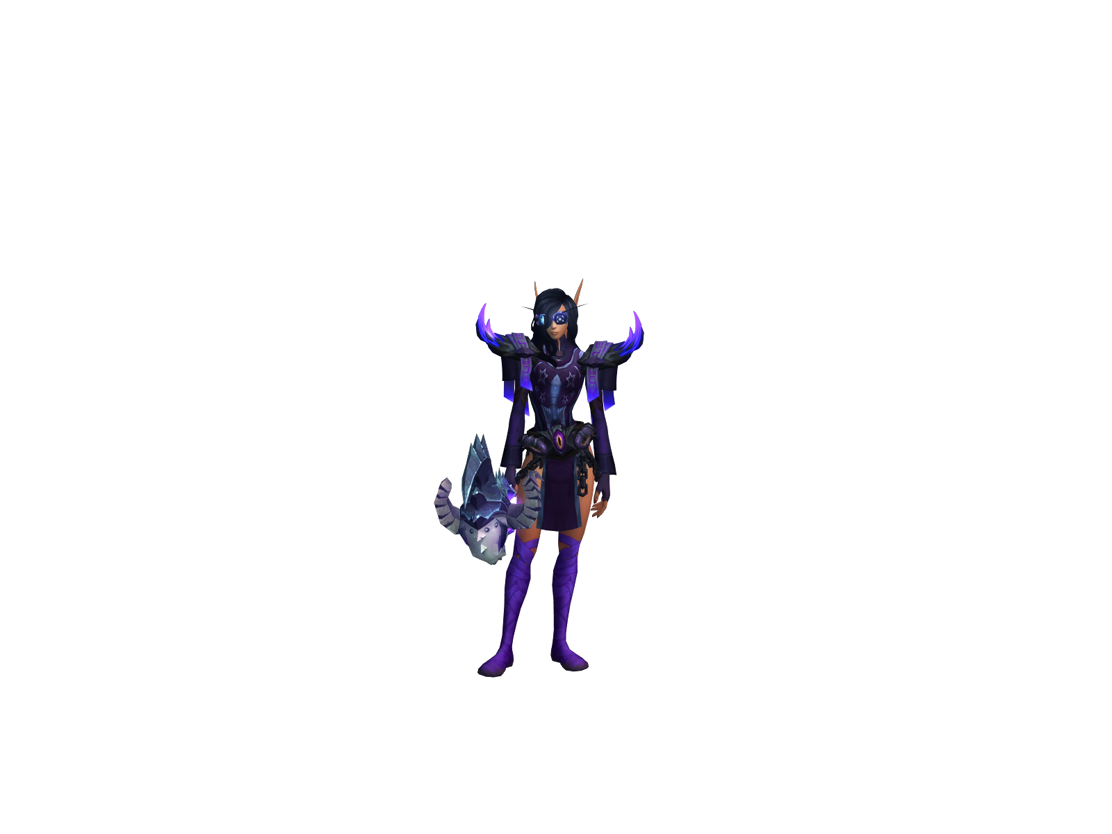 Aby 3D character render