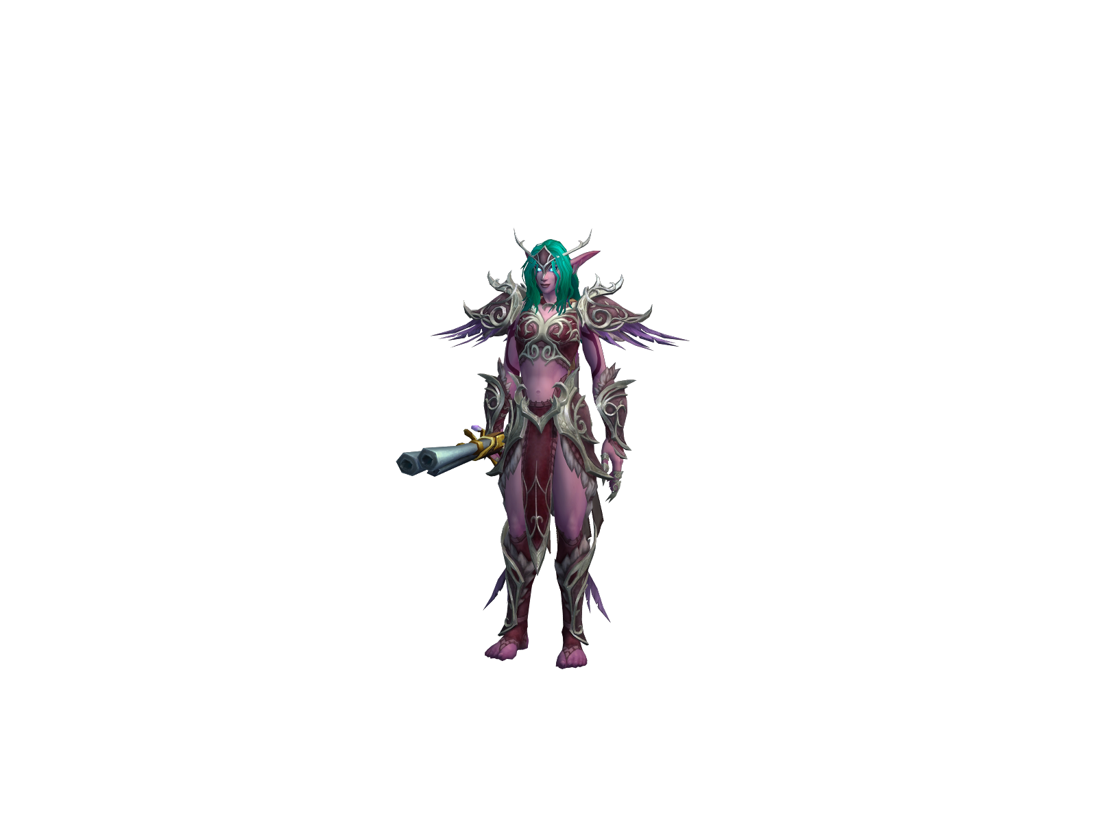 Jitters 3D character render