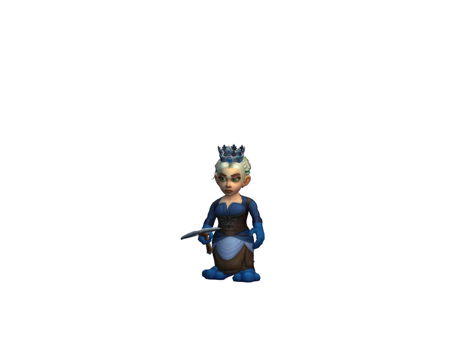 Woobinman 3D character render