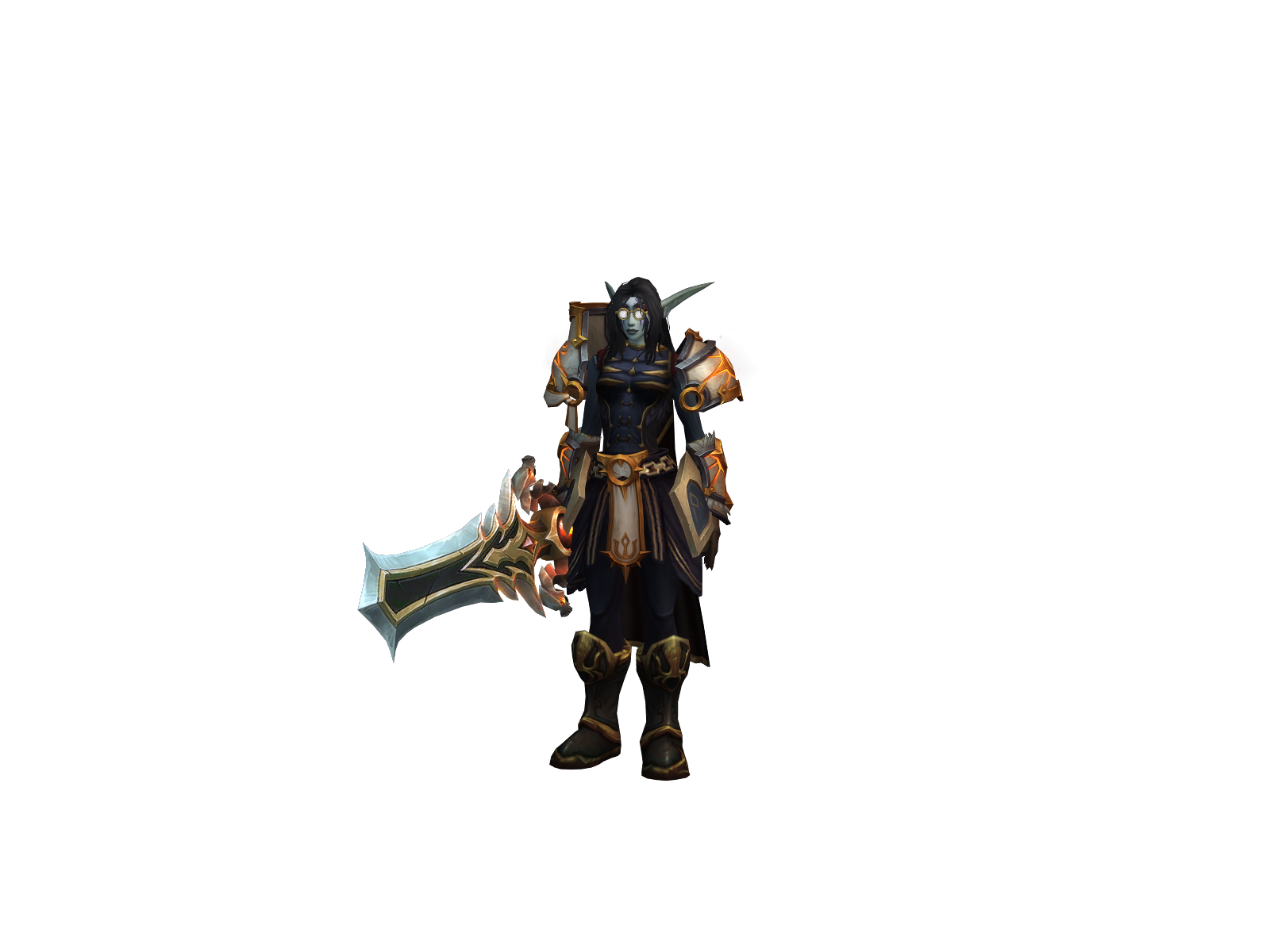 Fangskin 3D character render