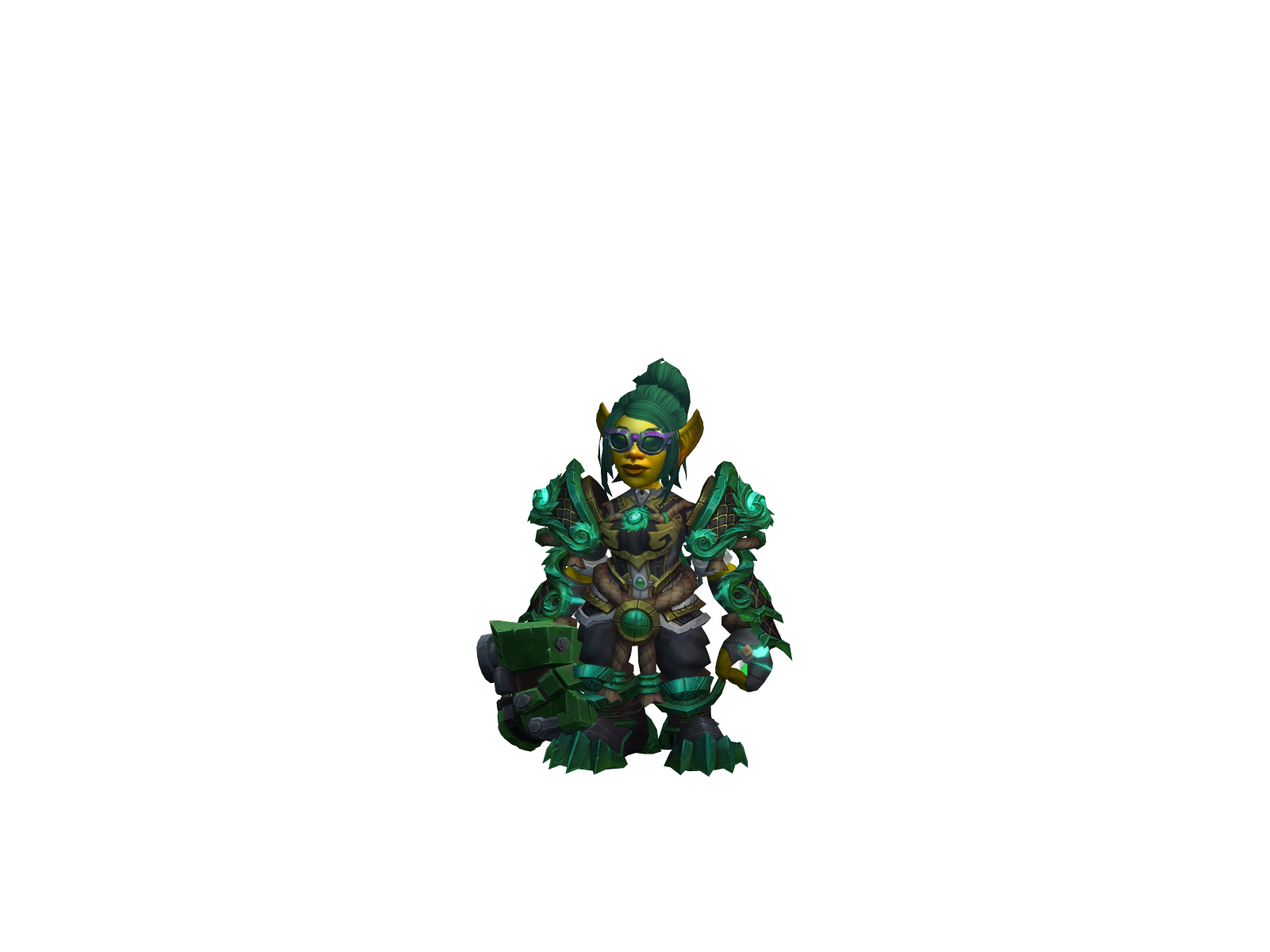 Mixi 3D character render