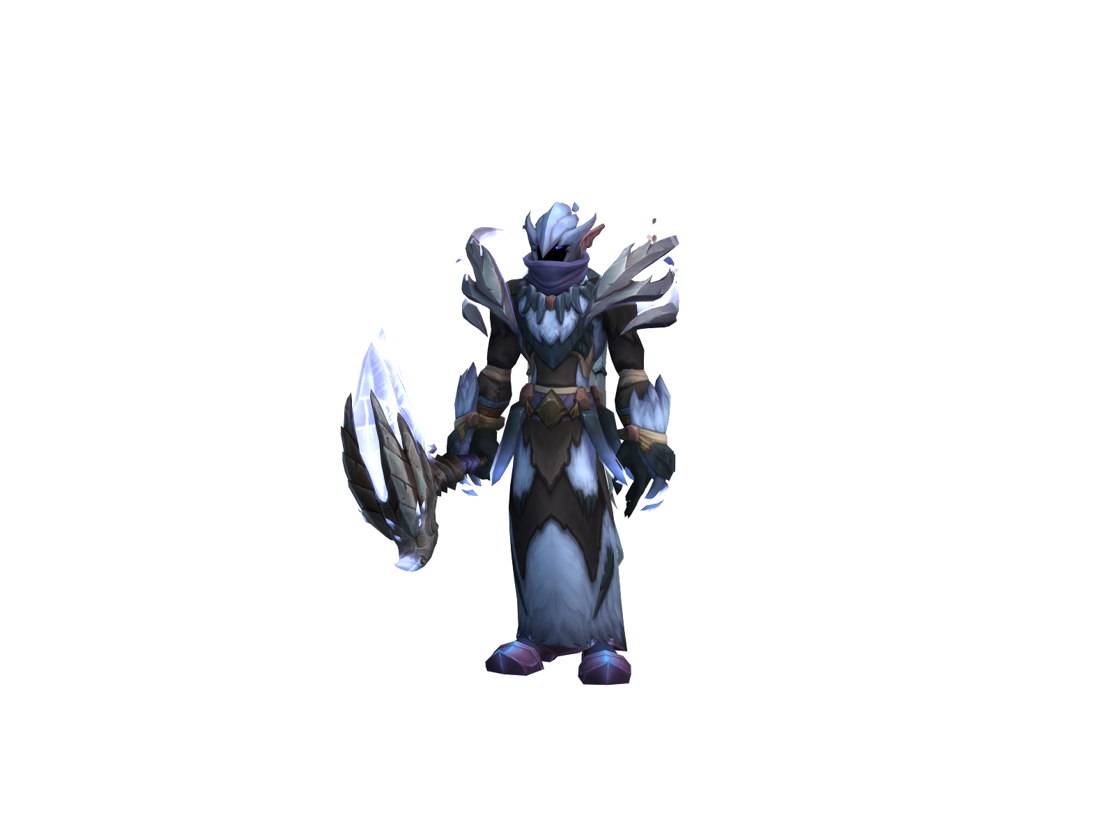 Tendisil 3D character render