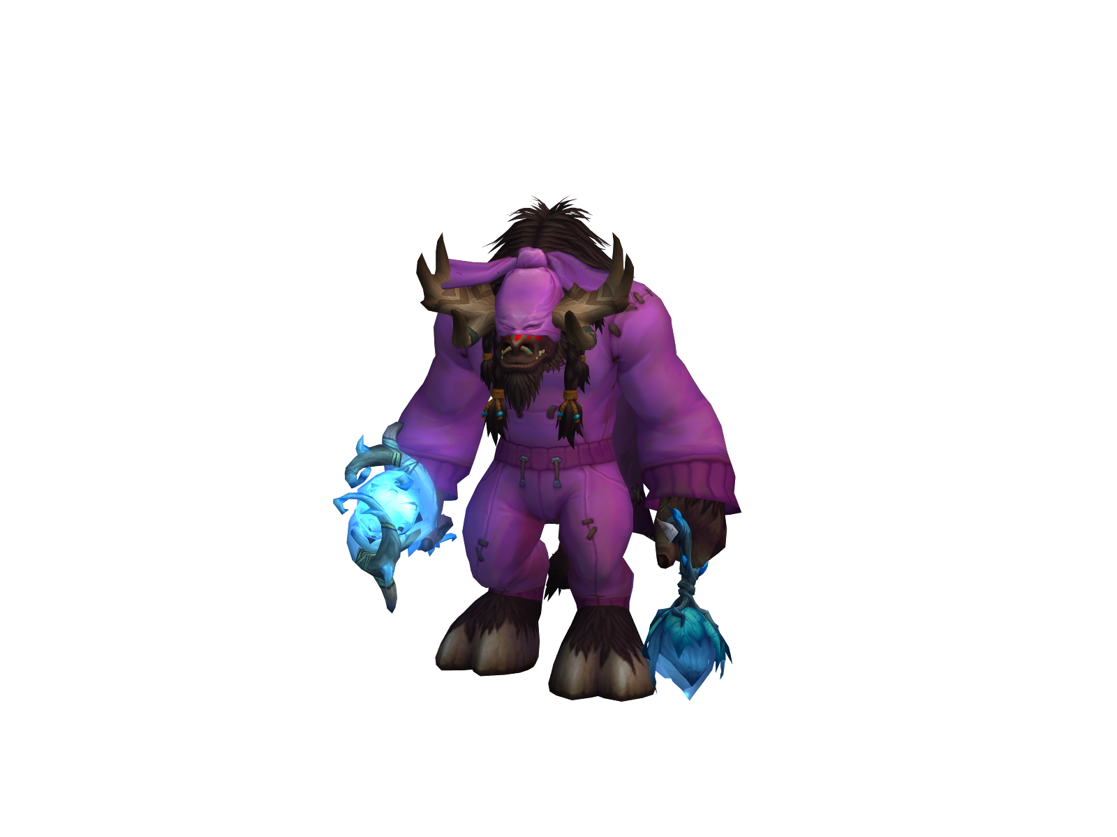 Peebion 3D character render