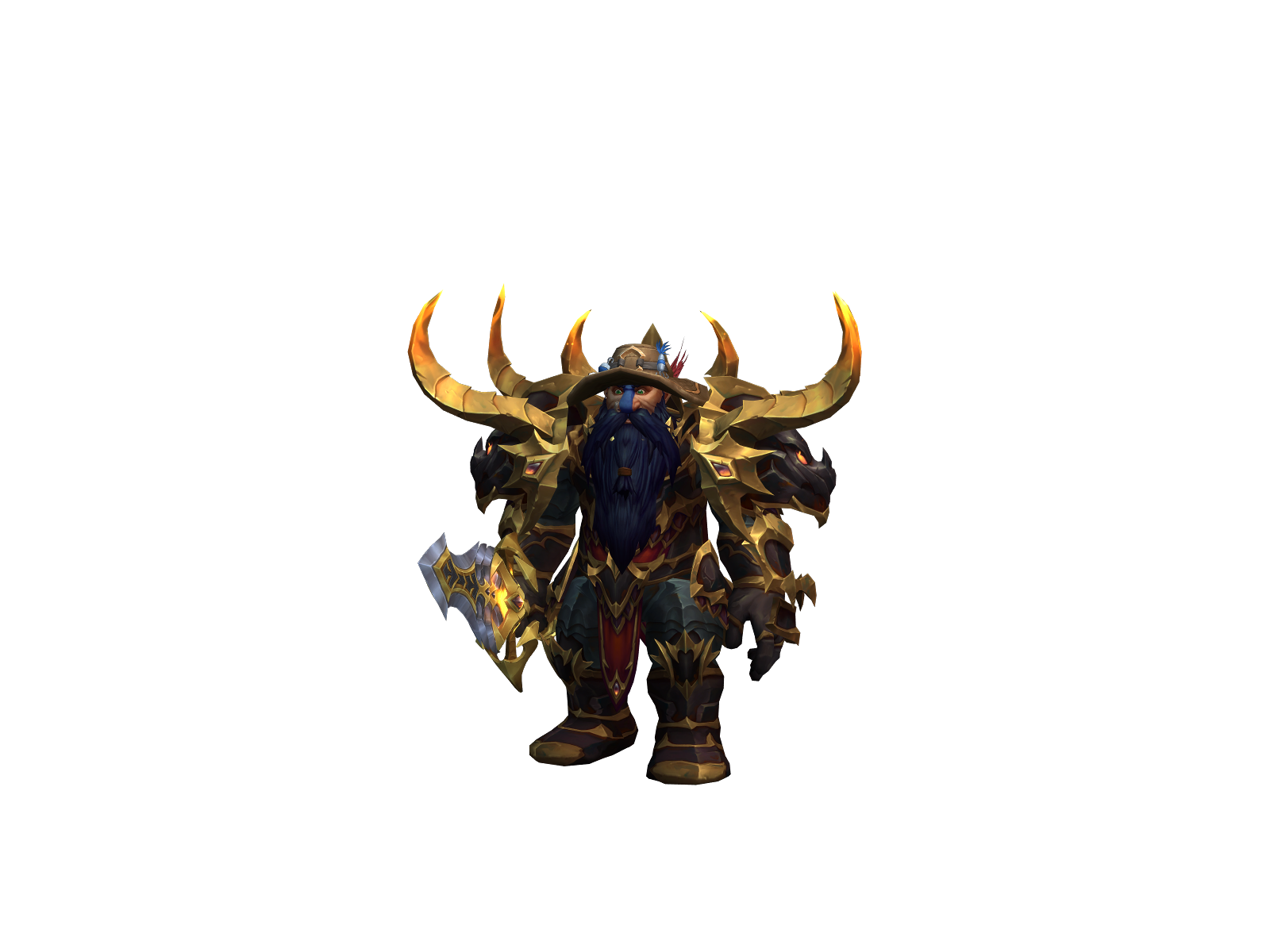 Hozen 3D character render