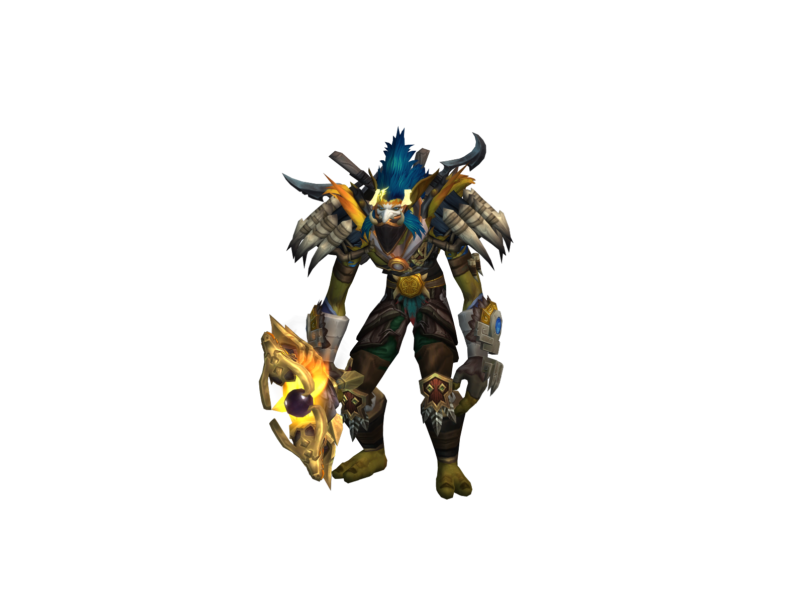 Jeffrotull 3D character render