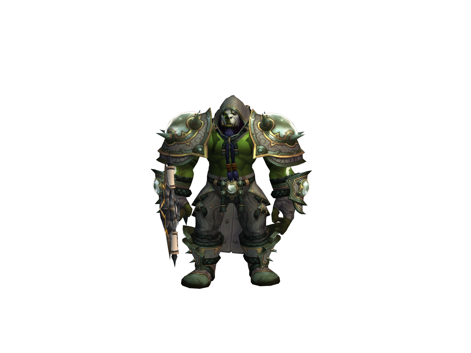 Gatchagooner 3D character render