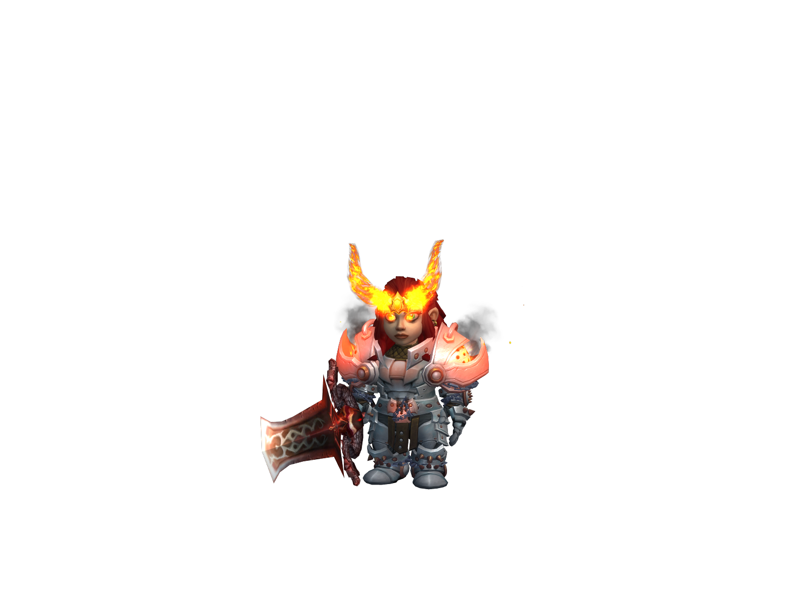 Saucegodd 3D character render