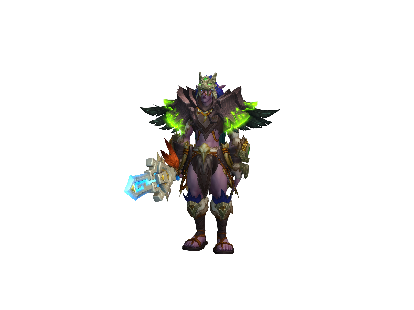 Freeforest 3D character render